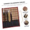 BELLIFFY Chinese Calligraphy Brush Set with Multi-Function Brushes and Holder for Beginners Traditional Calligraphy Painting and Drawing view 2