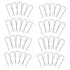 Beatifufu 150pcs Galvanized u Shaped Floral Pins for Floral Arrangements and Wreath Making Durable Resistant Pins for Garden Use Versatile Plant Support and Craft Supplies view 1
