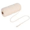 Single Strand Macrame Cord 3 mm 100m Strand Cotton Cord for Macrame Art, Strong Cotton String, Cotton Macrame Rope Yarn, Thick Cotton Cord for Wall Hangings, Plant Hangers view 1