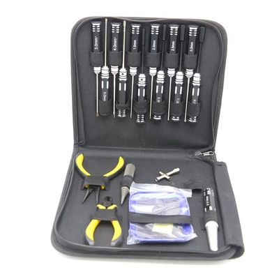 18 in 1/15 in 1 RC Tools Kits Screwdriver Pliers Hex Sleeve Socket Repair Box Set for Repairing RC Airplanes Rc Car Model Toys toy replaceable parts RC(18 in 1 set)