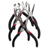 JARYANNIX 5 Sets Jewelry Pliers Kit, Steel Jewelry Making Tools, for Bracelets, Earrings, Craft Projects, Black view 1
