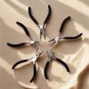 JARYANNIX 5 Sets Jewelry Pliers Kit, Steel Jewelry Making Tools, for Bracelets, Earrings, Craft Projects, Black view 3