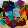 Mix Silk Velvet Fabric Scraps | Silk Velvet Swatc 5x5 Charm Pack 10x10/5x10/5x20/5x45 Velvet Fabric Remnant for Craft/Doll Dress/Scrunchies/Quilting, Velvet Pieces Crafting (20, 5x10) view 2