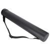 Dark G Plastic Circular Drawing Tube Teles Matte Texture Art Plies (Black) view 1