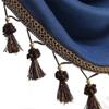 Fringe Trim Tassel,Crystal Beaded Pendant Tassel, for Curtain Clothing Decorative Sewing Supplies(Dark Yellow) view 4