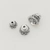 10Pcs/Lot Antique Silver/Gold Color Tower Shape Bead Caps 8Mm 10Mm 12Mm Metal Tassel End Cover Receptacle Diy Jewelry Making - (Color: Antique Silver/Size: 8Mm Hole1Mm 10Pcs) view 1