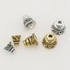 10Pcs/Lot Antique Silver/Gold Color Tower Shape Bead Caps 8Mm 10Mm 12Mm Metal Tassel End Cover Receptacle Diy Jewelry Making - (Color: Antique Silver/Size: 8Mm Hole1Mm 10Pcs) view 3