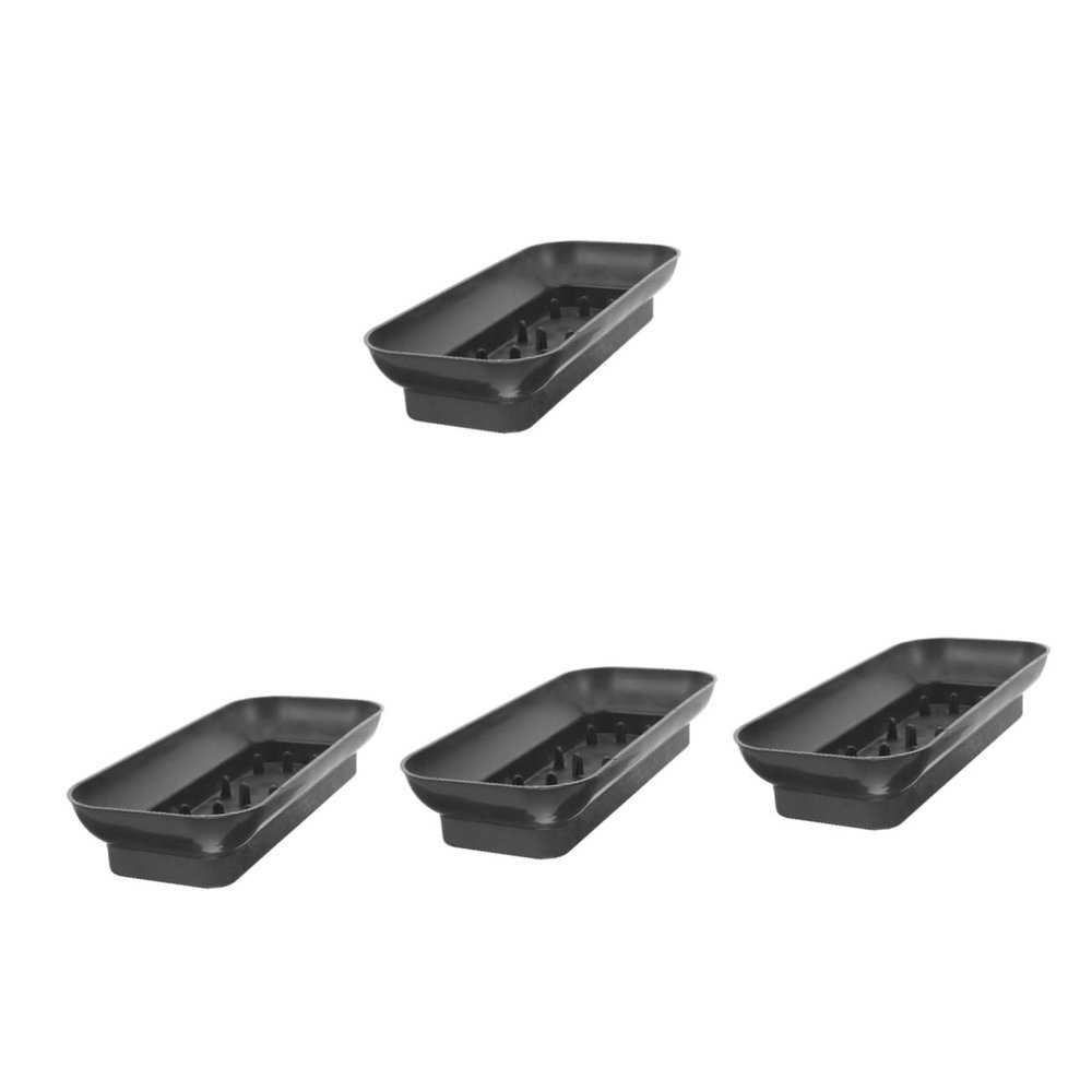 VILLFUL 4pcs Floral Foam Tray for Flower Arrangements Easy Use Plastic Mud Tray for Secure Flower Fixing Simple Design for Elegant Displays for Home and Wedding Decor