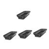 VILLFUL 4pcs Floral Foam Tray for Flower Arrangements Easy Use Plastic Mud Tray for Secure Flower Fixing Simple Design for Elegant Displays for Home and Wedding Decor view 1