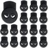 100-Pack Double Hole Cord Lock Toggles, Plastic Spring Fasteners for Drawstring, Clothing, Shoelace view 1