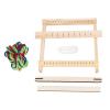 Knitting, Weaving for Adults Blanket Kids Weaving Easy Hand Eye Coordination Wood Weaving Kit Universal Wooden for Kids Beginners Adult view 1