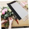 40 Sheets Jelly Film Waterproof Paper Ribbon Decorative Tape Flowers Wrap Paper Bouquet Wrapping Bulbs Floral Tapes Lily Bouquet Floral Gums Florist 5 Silk Jelly Films view 3