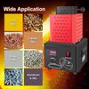 Gold Melting Furnace, 2912 Digital Casting Jewelry Making Tool Electric Gold Metal Melting Furnace, Commercial Melting Furnace, for Gold, Silver, Copper, Aluminum, Iron, Steel,Red-for1kgMetal view 4