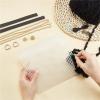 LNJMRU 18pcs DIY Knitting Crochet Bags Kit Hand-Knit Woven Bag Making Tool Cross Stitch Mesh Plastic Canvas Sheets Set Handmade Bag(Color-A) view 3