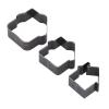 73 72 23mm Alloy Steel Leather Die Cutter, 62 62 23mm Leather Punch, 52 51 23mm Leather Cutting Tool Set view 3