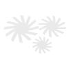 Woven Spiral Storage Basket Template, 3Pcs 8in 12in 15in Cutting Woven Spiral Storage Basket Template Ruler Templates for Sewing Rulers DIY Acrylic Quilting Set and view 2