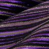 Yarn-Dyed Polyester Fabric, Shinny Luster, Metal Fabric, Purple Striped Pattern, 55" Width, for Dress, Skirt, Jacket, Home Decor, Craft by The Yard view 1