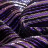 Yarn-Dyed Polyester Fabric, Shinny Luster, Metal Fabric, Purple Striped Pattern, 55" Width, for Dress, Skirt, Jacket, Home Decor, Craft by The Yard view 2