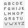 Clear Letter Stamp, Reusable Clear Stamp, Scrapbooking, Craft Decoration, Hand Account, Pack of 8, Ideal for Greeting Cards, Suitable for Craft Enthusiasts view 4