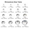 10 Yards SS 20 DIY Accessories Arts Crafts Sewing Crystals Rhinestones Banding For Needlework Trimming Chain - (Color: W 12) view 3