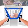 Dust Hood Enclosed, Vacuum Dust Extractor Box, with Shadowless Lamp, with Hand Rest, with Air Extraction and Filter Device, for Jewelry, Jade Carving view 1