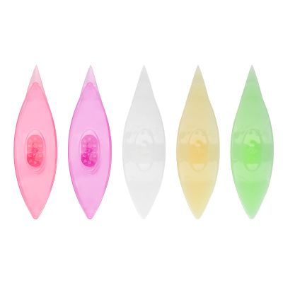5PCS Tatting Shuttle Sets, Plastic Lightweight Weaving Shuttle DIY Lacemaking Shuttle for Lace DIY Craft Sewing Accessories (12039 Fruit Green, Fruit Yellow, White,)