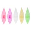 5PCS Tatting Shuttle Sets, Plastic Lightweight Weaving Shuttle DIY Lacemaking Shuttle for Lace DIY Craft Sewing Accessories (12039 Fruit Green, Fruit Yellow, White,) view 1