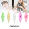 5PCS Tatting Shuttle Sets, Plastic Lightweight Weaving Shuttle DIY Lacemaking Shuttle for Lace DIY Craft Sewing Accessories (12039 Fruit Green, Fruit Yellow, White,) view 3