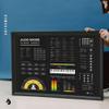 Audio Mixing Horizontal Poster Audio EQ Mixing Cheat Sheet Music Producer Mixing Mastering Board Reference Recording Studio view 2