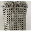 PE Plastic Rattan Cane Webbing for Caning Projects Hexagon Rattan Pressed Cane Webbing Sheet for Furniture Repair High Strength Weaving Rattan Material for Chair Cabinet Door Bed Decor(Gray,0.45x1m/18 view 1