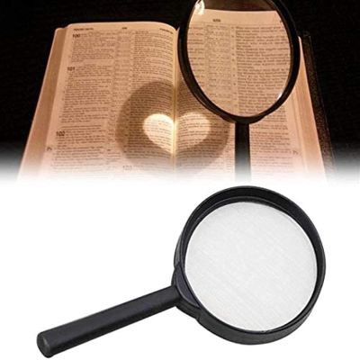 Hands-Free Neck Magnifier with LED Light for Seniors Sewing Cross Stitch Embroidery 2X6X Desktop Reading Magnifier (B)