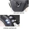 Hands-Free Neck Magnifier with LED Light for Seniors Sewing Cross Stitch Embroidery 2X6X Desktop Reading Magnifier (B) view 3