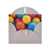 Blank Cards and Envelopes, pickleball balls colors pattern, Blank Greeting Cards, Blank Cards for All Occasion - Gray view 1