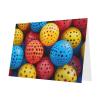 Blank Cards and Envelopes, pickleball balls colors pattern, Blank Greeting Cards, Blank Cards for All Occasion - Gray view 2