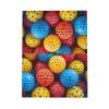 Blank Cards and Envelopes, pickleball balls colors pattern, Blank Greeting Cards, Blank Cards for All Occasion - Gray view 3