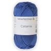 1 Skein/Pack Schachenmayr (SMC) Catania Originals Yarn, Each Ball 1.76 Oz (50gr) / 136 Yards (125 m), 100% Mercerized Cotton for Knitting and Crochet Yarn, Sport Weight, 261 - Regatta view 1