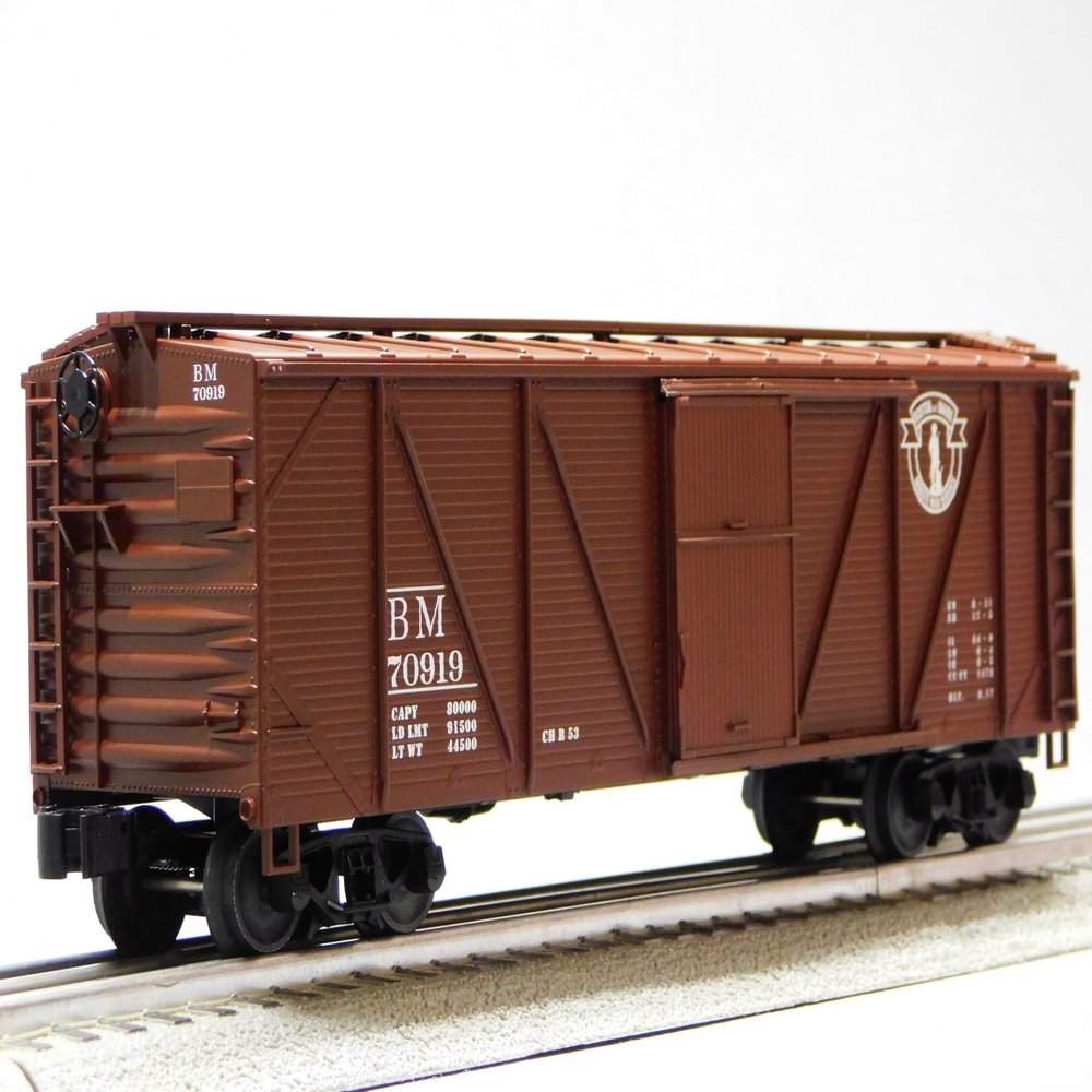 Lionel Boston & Maine Single SHEATHED BOXCAR #70919 O Gauge 2442162