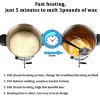 Electric Wax Melter, Wax Melter for Candle Making Large Capacity Soap Melting Container Machine Candle Wax Melting Pot with Spout Candle Wax Melter Kit for Small Business,8L view 4