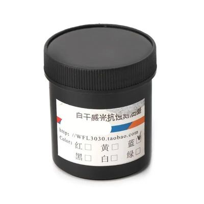 Photoresist Anti-etching Blue Ink Paint For DIY PCB Dry Film Replacement 100g