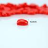 FAZHBARY 120 PCS Red Heart Resin Flatback Plastic Mini Resin Heart Bulk Heart Shape Charms Resin Embellishments for Crafts Accessories view 3
