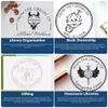 Custom Book Plate Embossing Seal for RPG Gamers | Hybrid Figurine of Wondrous Power Design | Personalized Ex Libris Book Embosser | Custom-Made Bookplate Maker Seal for Character Sheets view 3