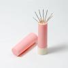 BEN YEDD Lipstick Type Rotary Needle Tube Needle Storage Magnetic Suction Needle Storage (Pink) view 2