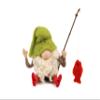 Wizardi Beginner Needle Felting Kit for Adults - Fishing Gnome. Fantasy Felting Kit 12cm Tall. Felting Tools. Wool Felting Supplies. Felt Crafts. Wool Felt. The Makerss view 1