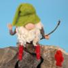 Wizardi Beginner Needle Felting Kit for Adults - Fishing Gnome. Fantasy Felting Kit 12cm Tall. Felting Tools. Wool Felting Supplies. Felt Crafts. Wool Felt. The Makerss view 2