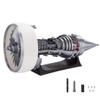 ENGINEDIY Jet Aircraft Turbofan Turbojet Engine Model Kit 1/15 Scale 3D Printed Functional Turbofan Aircraft Engine Model Aero Mechanical Gift for Aircraft Fan (Electric Light Version) view 2