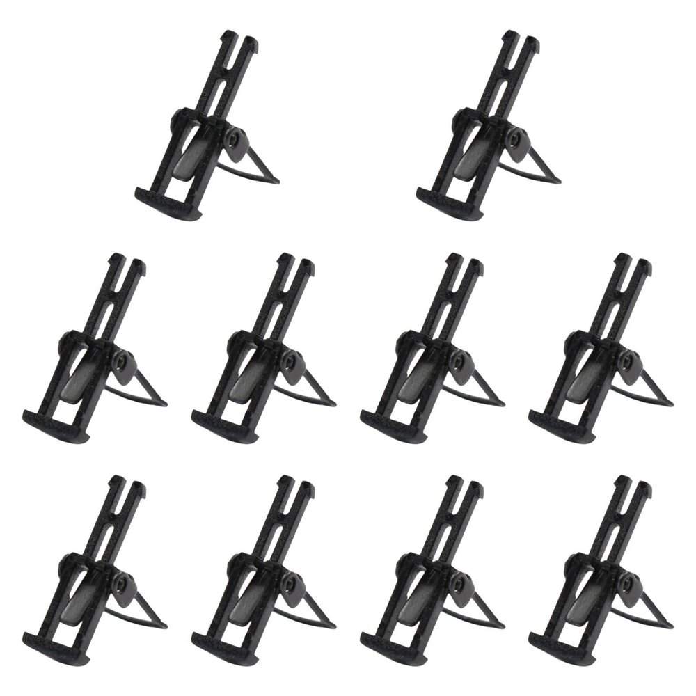 CoudarTitie 10Pcs HO Scale Train Coupler Hobby Train Accessory, Universal 0.71inch Hobby Train Coupler for 1/87 Scale Accessories