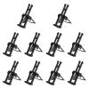 CoudarTitie 10Pcs HO Scale Train Coupler Hobby Train Accessory, Universal 0.71inch Hobby Train Coupler for 1/87 Scale Accessories view 1