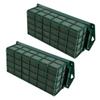 NUOBESTY 2pcs Flower Arrangement Mud Floral Foam Cage Dried Flower Mud Easy to Use Holder for Home Shop view 1