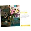 NUOBESTY 2pcs Flower Arrangement Mud Floral Foam Cage Dried Flower Mud Easy to Use Holder for Home Shop view 4