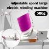 lealovengzh Electric Wool Winder, 500g Wool Winder with Large Capacity,Knitting Roll String Yarn Thread Ball Winder-Adjustable Speed Lap Counting, Low Noise,White view 4